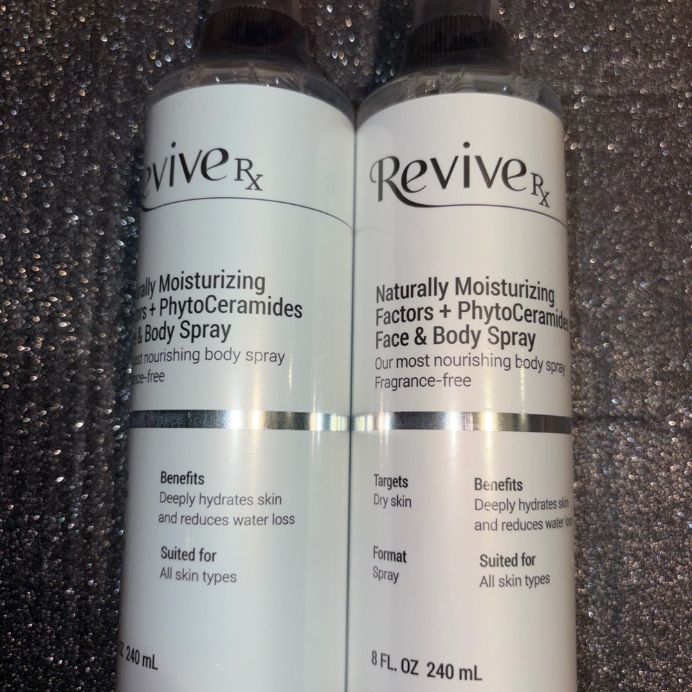 2 X REVIVE Rx Naturally Moisturizing Factors + PhytoCeramides Face & Body Spray